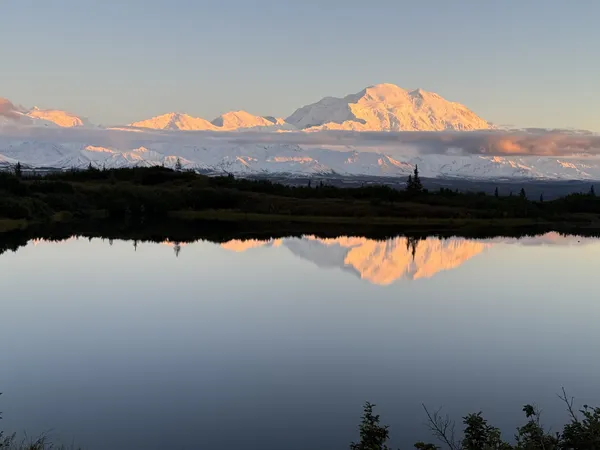 Mount Denali, cloud-free